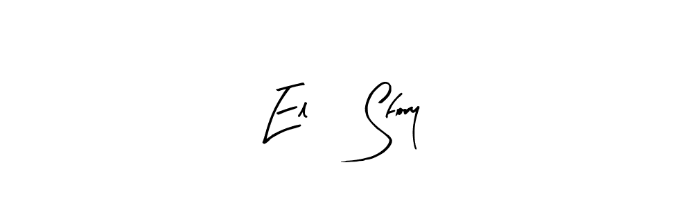 El3  Sfory stylish signature style. Best Handwritten Sign (Arty Signature) for my name. Handwritten Signature Collection Ideas for my name El3  Sfory. El3  Sfory signature style 8 images and pictures png