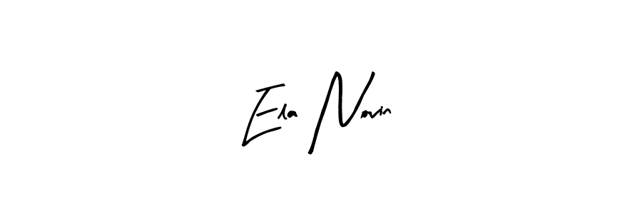 You should practise on your own different ways (Arty Signature) to write your name (Ela Novin) in signature. don't let someone else do it for you. Ela Novin signature style 8 images and pictures png