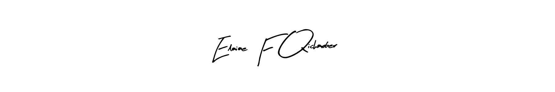 if you are searching for the best signature style for your name Elaiae F Qicharber. so please give up your signature search. here we have designed multiple signature styles  using Arty Signature. Elaiae F Qicharber signature style 8 images and pictures png