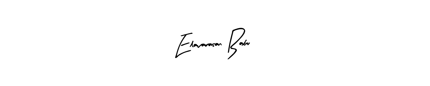 This is the best signature style for the Elavarasan Babu name. Also you like these signature font (Arty Signature). Mix name signature. Elavarasan Babu signature style 8 images and pictures png