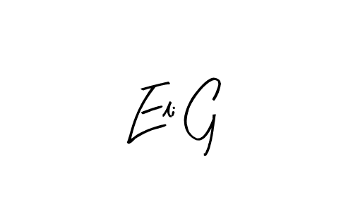Also You can easily find your signature by using the search form. We will create Eli G name handwritten signature images for you free of cost using Arty Signature sign style. Eli G signature style 8 images and pictures png