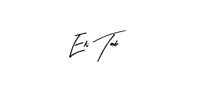 Similarly Arty Signature is the best handwritten signature design. Signature creator online .You can use it as an online autograph creator for name Eli Tab. Eli Tab signature style 8 images and pictures png