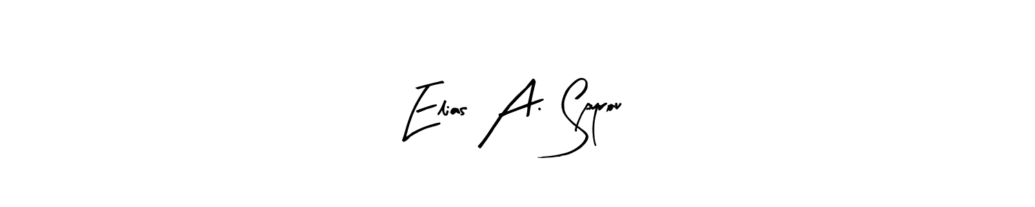 Also we have Elias A. Spyrou name is the best signature style. Create professional handwritten signature collection using Arty Signature autograph style. Elias A. Spyrou signature style 8 images and pictures png