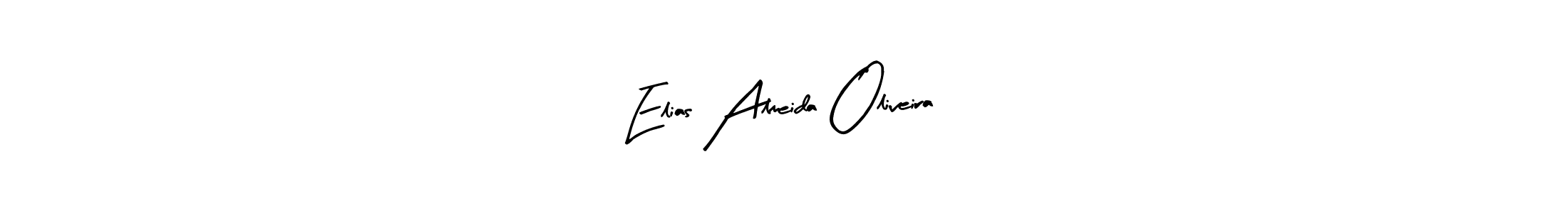 Create a beautiful signature design for name Elias Almeida Oliveira. With this signature (Arty Signature) fonts, you can make a handwritten signature for free. Elias Almeida Oliveira signature style 8 images and pictures png
