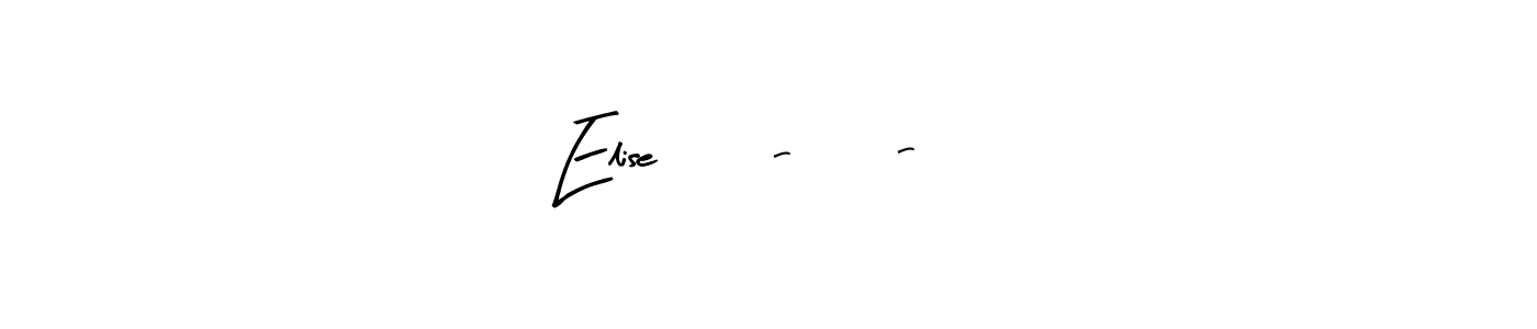 Also You can easily find your signature by using the search form. We will create Elise 02-22-25 name handwritten signature images for you free of cost using Arty Signature sign style. Elise 02-22-25 signature style 8 images and pictures png