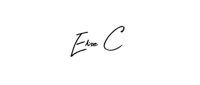 Make a short Elise C signature style. Manage your documents anywhere anytime using Arty Signature. Create and add eSignatures, submit forms, share and send files easily. Elise C signature style 8 images and pictures png