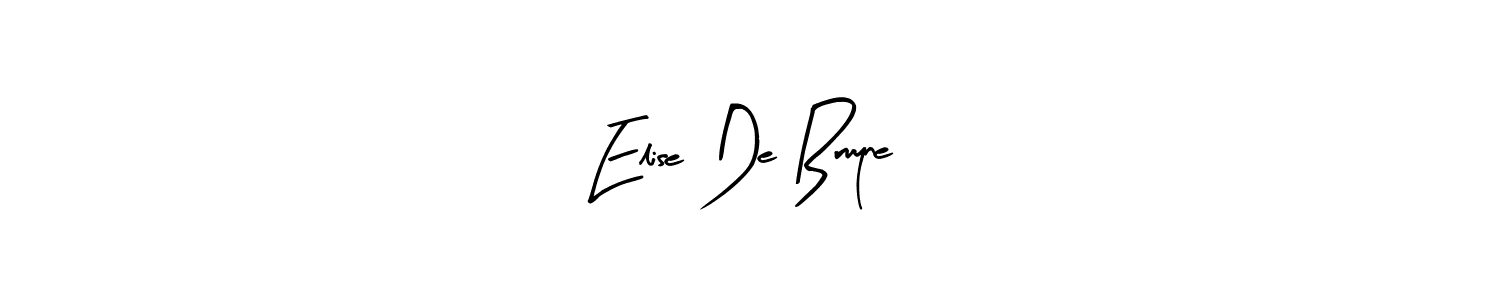 Create a beautiful signature design for name Elise De Bruyne. With this signature (Arty Signature) fonts, you can make a handwritten signature for free. Elise De Bruyne signature style 8 images and pictures png