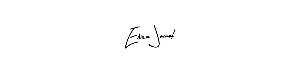 Make a beautiful signature design for name Eliza Jannat. Use this online signature maker to create a handwritten signature for free. Eliza Jannat signature style 8 images and pictures png