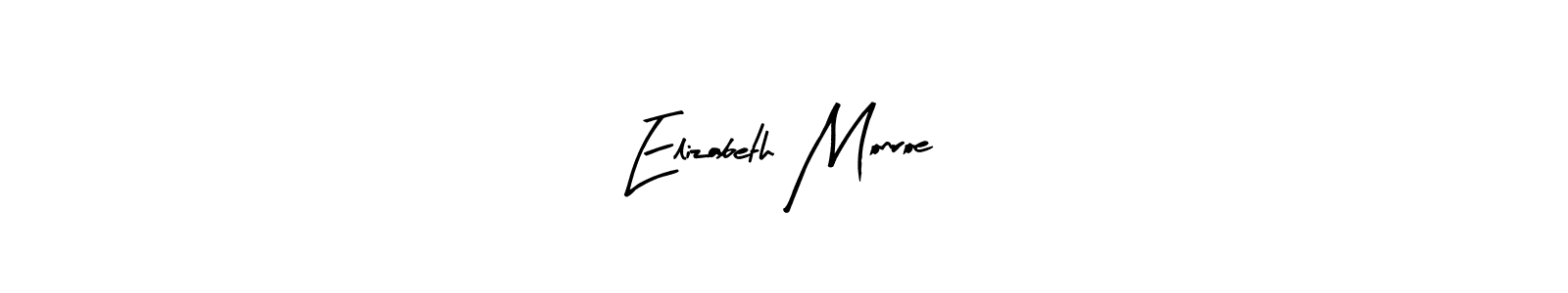 It looks lik you need a new signature style for name Elizabeth Monroe. Design unique handwritten (Arty Signature) signature with our free signature maker in just a few clicks. Elizabeth Monroe signature style 8 images and pictures png