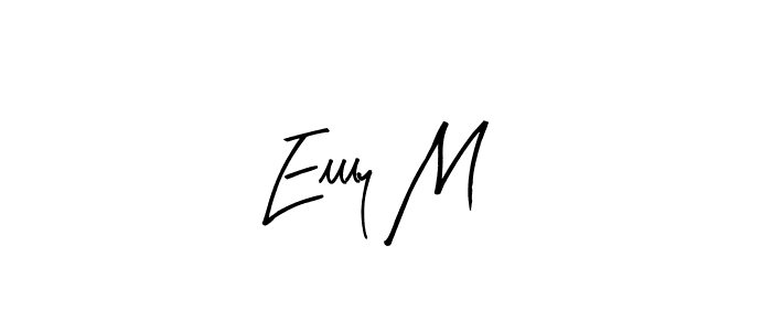 The best way (Arty Signature) to make a short signature is to pick only two or three words in your name. The name Ellly M include a total of six letters. For converting this name. Ellly M signature style 8 images and pictures png