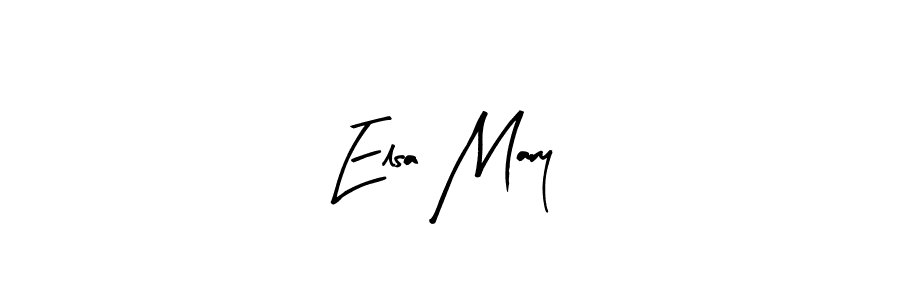 Create a beautiful signature design for name Elsa Mary. With this signature (Arty Signature) fonts, you can make a handwritten signature for free. Elsa Mary signature style 8 images and pictures png