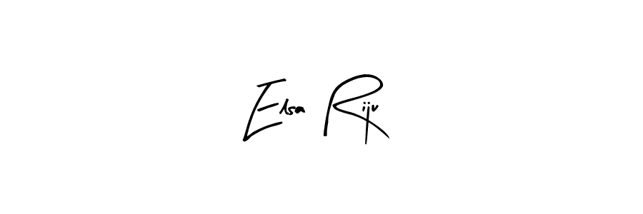 Also we have Elsa Riju name is the best signature style. Create professional handwritten signature collection using Arty Signature autograph style. Elsa Riju signature style 8 images and pictures png