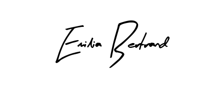 How to make Emilia Bertrand signature? Arty Signature is a professional autograph style. Create handwritten signature for Emilia Bertrand name. Emilia Bertrand signature style 8 images and pictures png