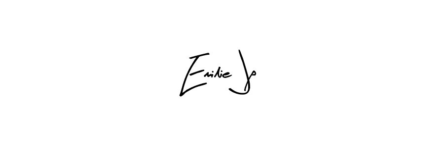 How to make Emilie Jp signature? Arty Signature is a professional autograph style. Create handwritten signature for Emilie Jp name. Emilie Jp signature style 8 images and pictures png