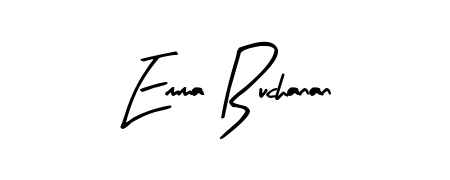 Emma Buchanan stylish signature style. Best Handwritten Sign (Arty Signature) for my name. Handwritten Signature Collection Ideas for my name Emma Buchanan. Emma Buchanan signature style 8 images and pictures png