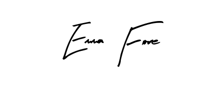 Stand out with a creative autograph for Emma Fore. The Arty Signature styling blends modern aesthetics with classic signature flourishes. Emma Fore signature style 8 images and pictures png
