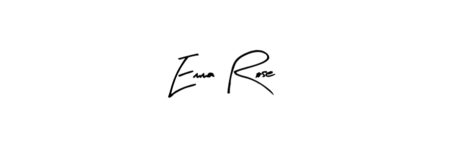 Make a beautiful signature design for name Emma Rose. With this signature (Arty Signature) style, you can create a handwritten signature for free. Emma Rose signature style 8 images and pictures png