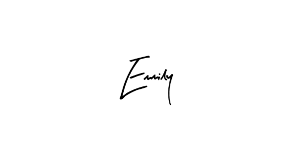 How to make Emmily signature? Arty Signature is a professional autograph style. Create handwritten signature for Emmily name. Emmily signature style 8 images and pictures png