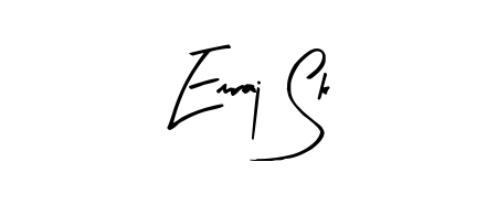 A timeless handwritten aesthetic for Emraj Sk. The Arty Signature font gives your signature a handcrafted feel with natural curves. Emraj Sk signature style 8 images and pictures png