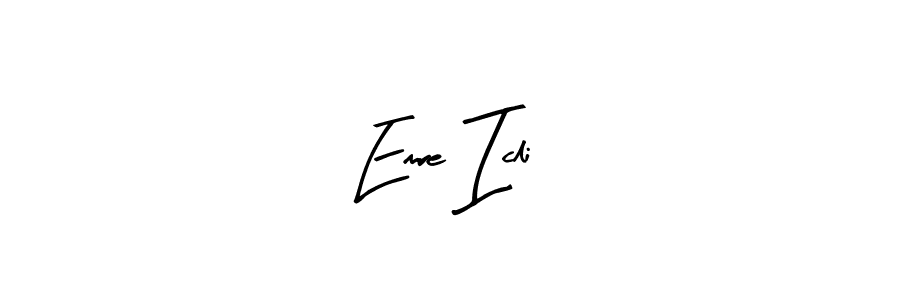 You should practise on your own different ways (Arty Signature) to write your name (Emre Icli) in signature. don't let someone else do it for you. Emre Icli signature style 8 images and pictures png