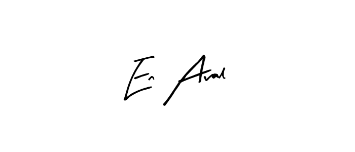 Here are the top 10 professional signature styles for the name En Aval. These are the best autograph styles you can use for your name. En Aval signature style 8 images and pictures png