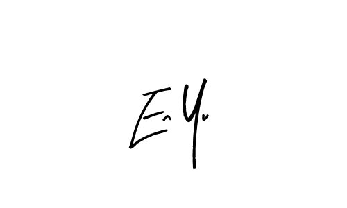 You can use this online signature creator to create a handwritten signature for the name En Yu. This is the best online autograph maker. En Yu signature style 8 images and pictures png