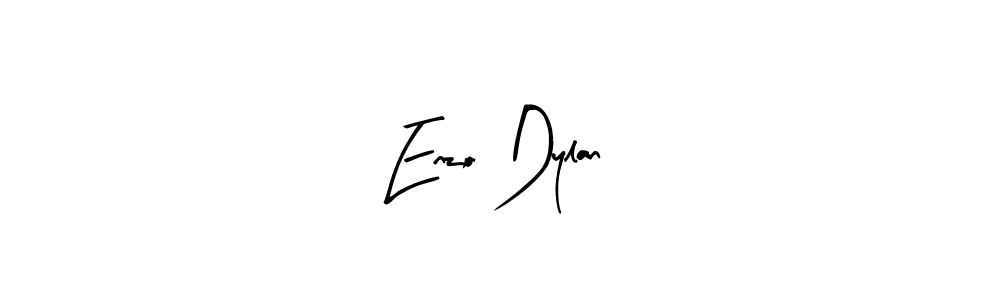 Use a signature maker to create a handwritten signature online. With this signature software, you can design (Arty Signature) your own signature for name Enzo Dylan. Enzo Dylan signature style 8 images and pictures png