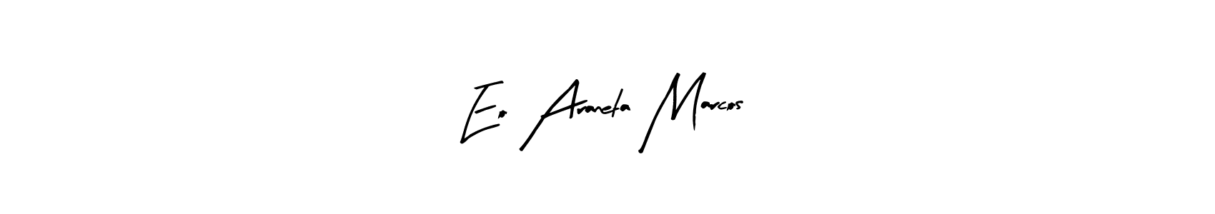 Best and Professional Signature Style for Eo Araneta Marcos. Arty Signature Best Signature Style Collection. Eo Araneta Marcos signature style 8 images and pictures png