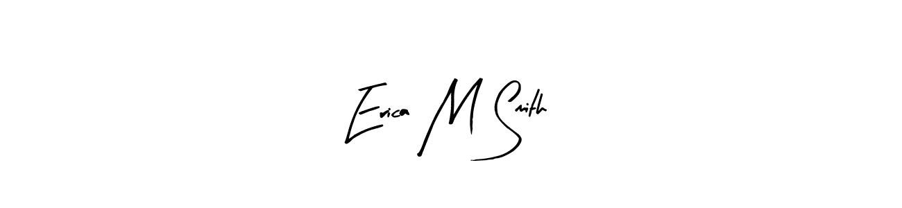 Once you've used our free online signature maker to create your best signature Arty Signature style, it's time to enjoy all of the benefits that Erica M Smith name signing documents. Erica M Smith signature style 8 images and pictures png