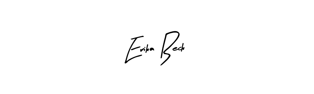 Create a beautiful signature design for name Erika Beck. With this signature (Arty Signature) fonts, you can make a handwritten signature for free. Erika Beck signature style 8 images and pictures png
