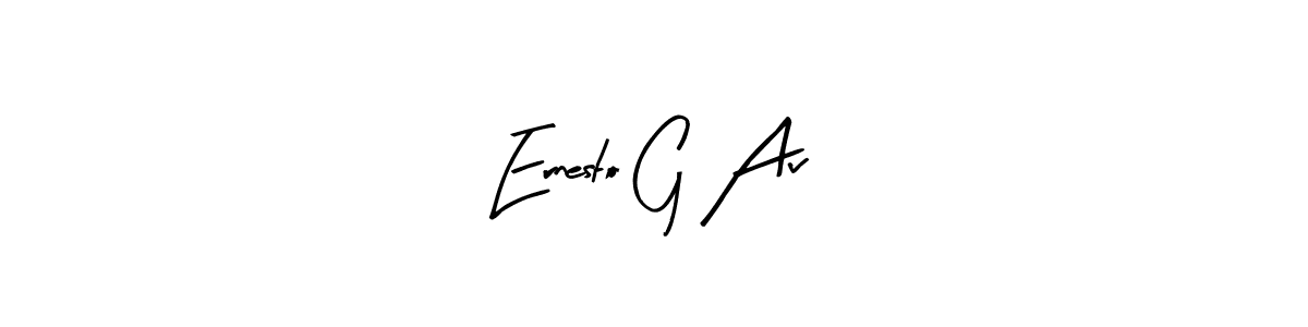 See photos of Ernesto G Av official signature by Spectra . Check more albums & portfolios. Read reviews & check more about Arty Signature font. Ernesto G Av signature style 8 images and pictures png