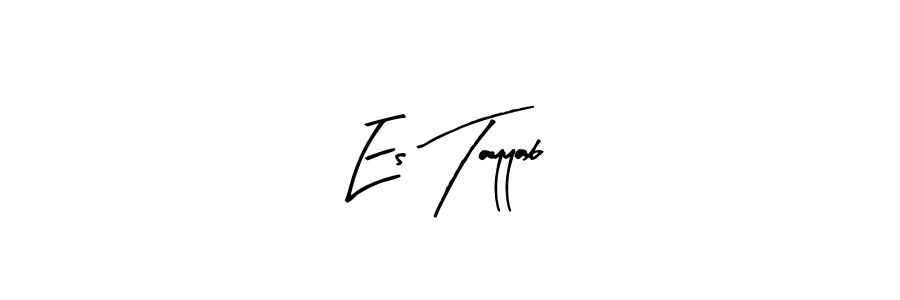 Es Tayyab stylish signature style. Best Handwritten Sign (Arty Signature) for my name. Handwritten Signature Collection Ideas for my name Es Tayyab. Es Tayyab signature style 8 images and pictures png
