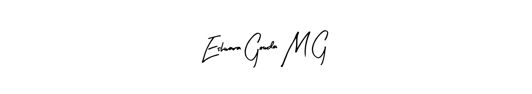 Best and Professional Signature Style for Eshwara Gowda M G. Arty Signature Best Signature Style Collection. Eshwara Gowda M G signature style 8 images and pictures png