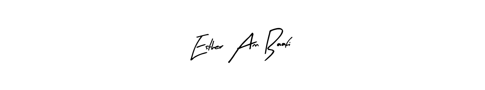 You should practise on your own different ways (Arty Signature) to write your name (Esther Ann Baafi) in signature. don't let someone else do it for you. Esther Ann Baafi signature style 8 images and pictures png
