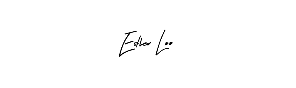 Make a beautiful signature design for name Esther Loo. Use this online signature maker to create a handwritten signature for free. Esther Loo signature style 8 images and pictures png