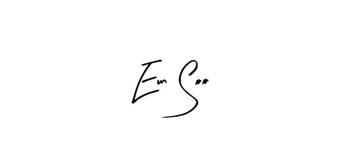 Use a signature maker to create a handwritten signature online. With this signature software, you can design (Arty Signature) your own signature for name Eun Soo. Eun Soo signature style 8 images and pictures png