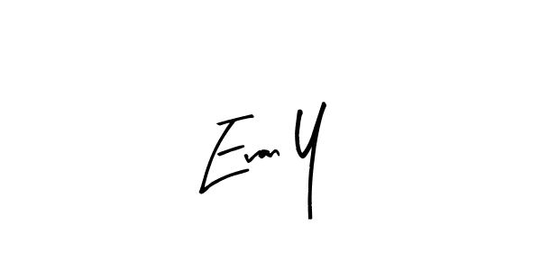 Make a beautiful signature design for name Evan Y. Use this online signature maker to create a handwritten signature for free. Evan Y signature style 8 images and pictures png