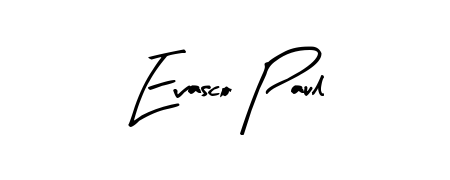Master the art of signing with Evasco Paul written in fluent Arty Signature script. A great template to practice and refine your handwriting. Evasco Paul signature style 8 images and pictures png