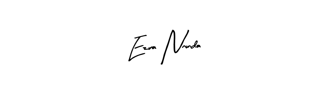 Similarly Arty Signature is the best handwritten signature design. Signature creator online .You can use it as an online autograph creator for name Ezra Nnunda. Ezra Nnunda signature style 8 images and pictures png