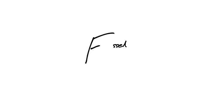 How to Draw Füssel signature style? Arty Signature is a latest design signature styles for name Füssel. Füssel signature style 8 images and pictures png