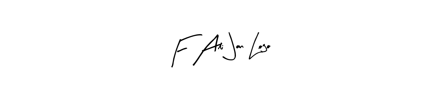 How to make F Ali Jan Logo signature? Arty Signature is a professional autograph style. Create handwritten signature for F Ali Jan Logo name. F Ali Jan Logo signature style 8 images and pictures png