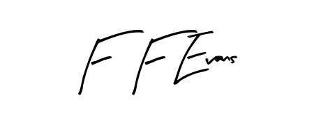 Get inspired by this graceful Arty Signature signature style for name F F Evans. Smooth loops and balanced proportions for everyday use. F F Evans signature style 8 images and pictures png