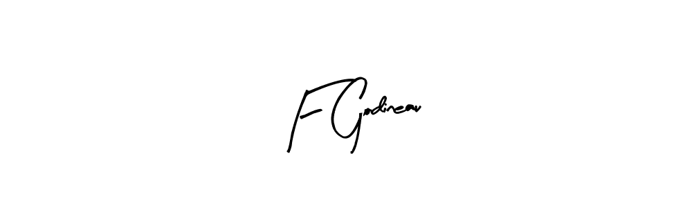 Similarly Arty Signature is the best handwritten signature design. Signature creator online .You can use it as an online autograph creator for name F Godineau. F Godineau signature style 8 images and pictures png