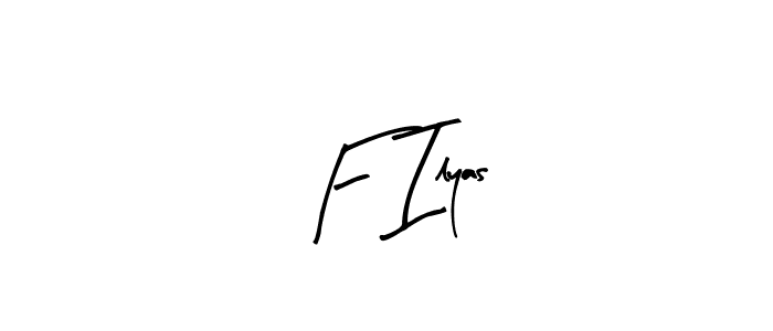 Also we have F Ilyas name is the best signature style. Create professional handwritten signature collection using Arty Signature autograph style. F Ilyas signature style 8 images and pictures png