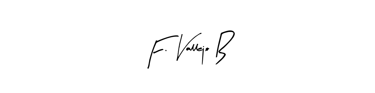 Similarly Arty Signature is the best handwritten signature design. Signature creator online .You can use it as an online autograph creator for name F. Vallejo B. F. Vallejo B signature style 8 images and pictures png