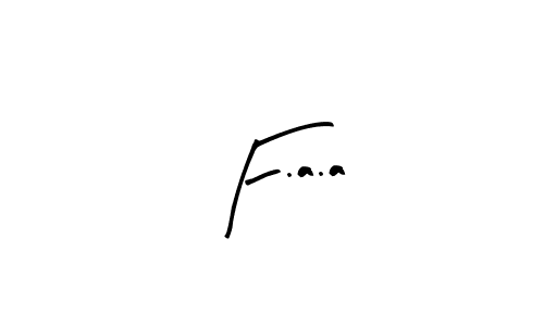 Also You can easily find your signature by using the search form. We will create F.a.a name handwritten signature images for you free of cost using Arty Signature sign style. F.a.a signature style 8 images and pictures png