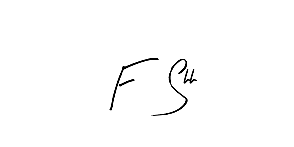 Make a beautiful signature design for name F4 Shh. With this signature (Arty Signature) style, you can create a handwritten signature for free. F4 Shh signature style 8 images and pictures png