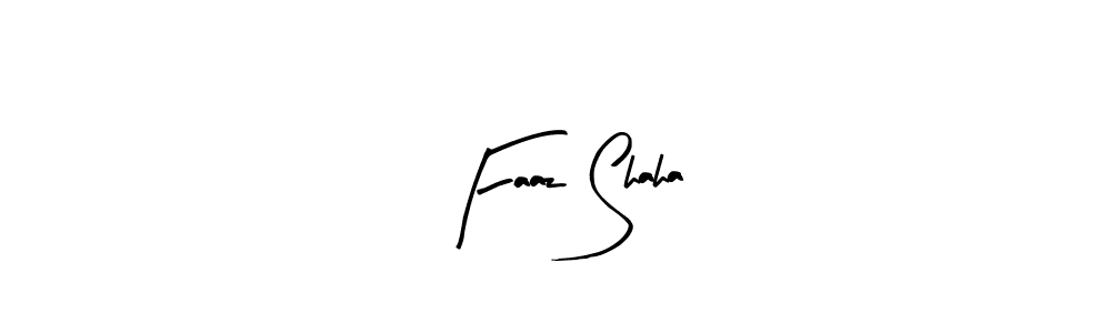 Make a beautiful signature design for name Faaz Shaha. With this signature (Arty Signature) style, you can create a handwritten signature for free. Faaz Shaha signature style 8 images and pictures png