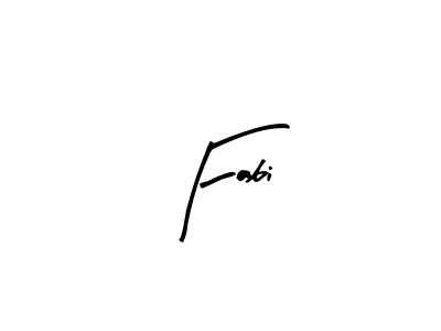 How to make Fabi signature? Arty Signature is a professional autograph style. Create handwritten signature for Fabi name. Fabi signature style 8 images and pictures png