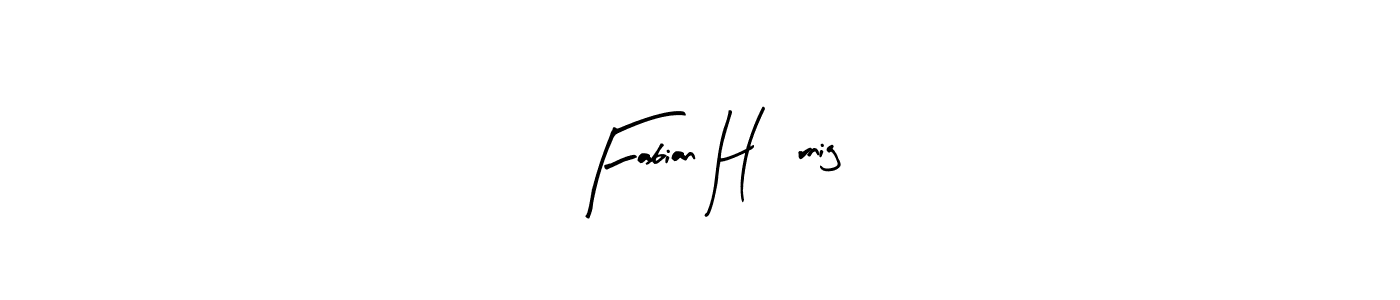 Design your own signature with our free online signature maker. With this signature software, you can create a handwritten (Arty Signature) signature for name Fabian Hörnig. Fabian Hörnig signature style 8 images and pictures png